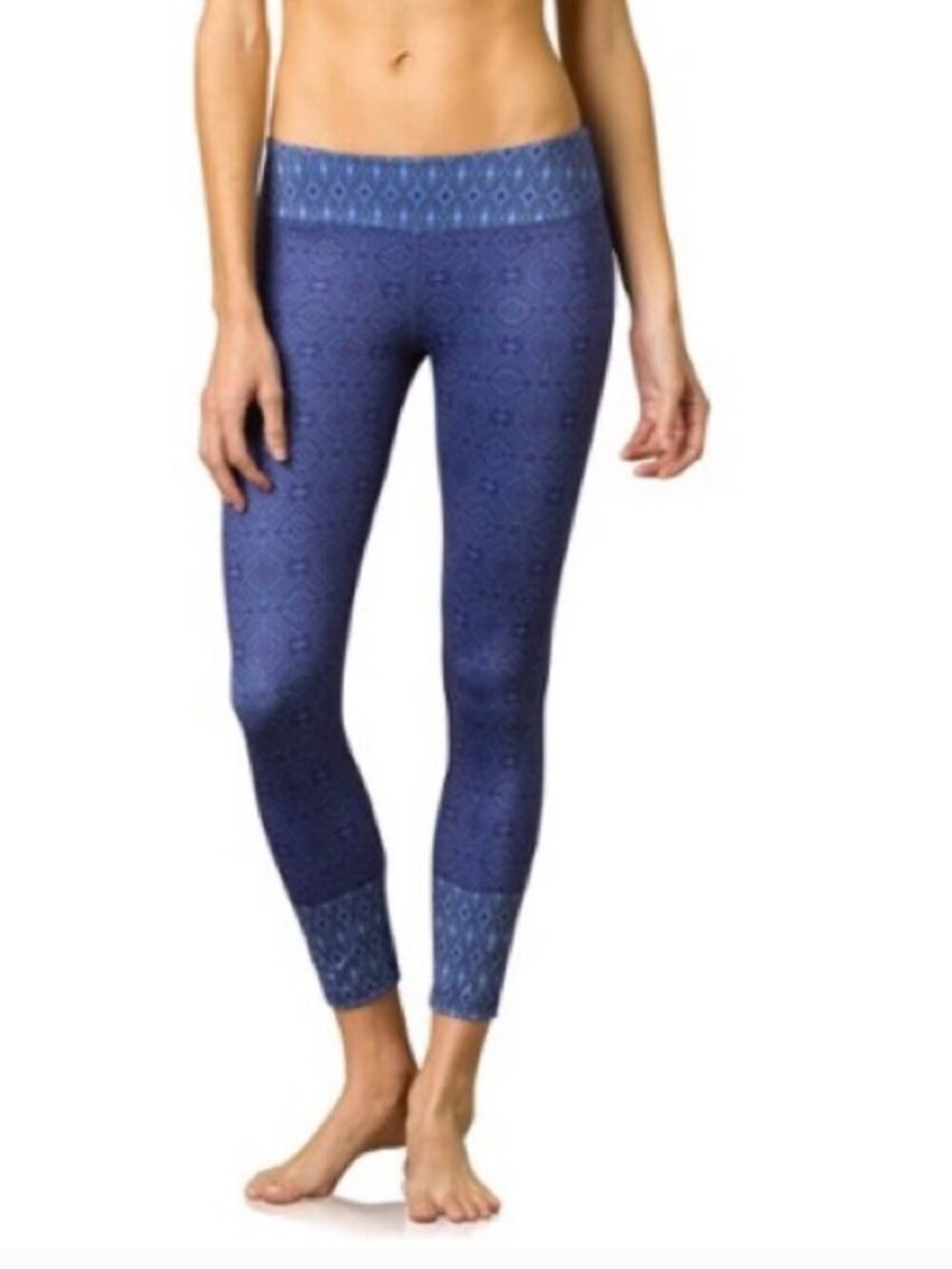 Prana Mandala Geometric Pattern Ankle Leggings Size XL